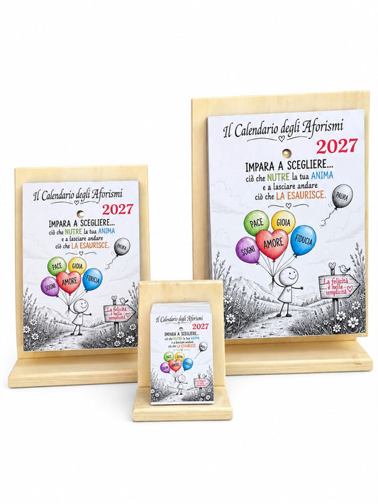 Il Calendario degli Aforismi 2027